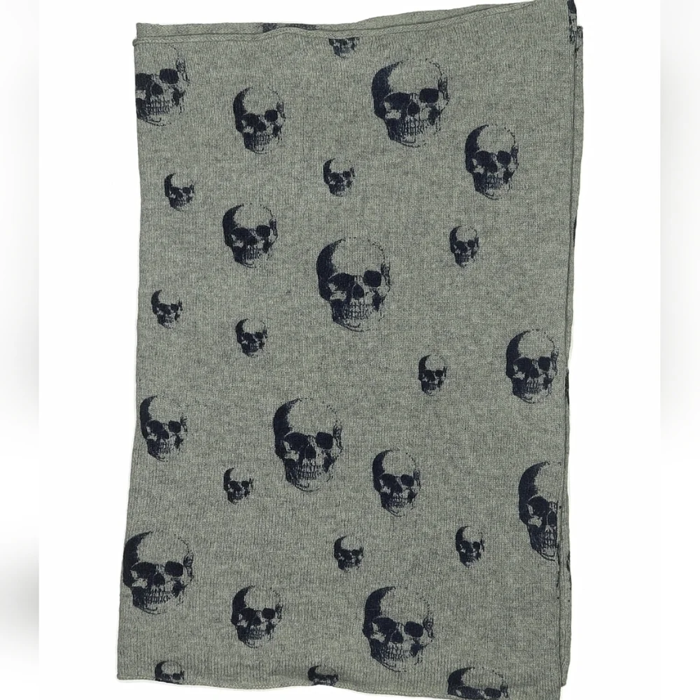 Skull‎ Cashmere Infinity Scarf